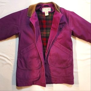 Women's L.L. Bean Jacket with Hand Painted Art